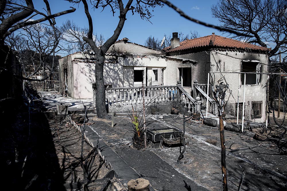 Syriza kan straffas efter skogsbränderna