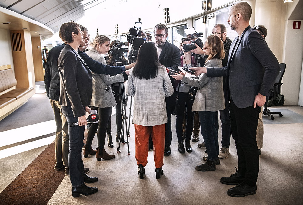 Nooshi Dadgostar ensam partiledarkandidat inför Vänsterpartiets kongress