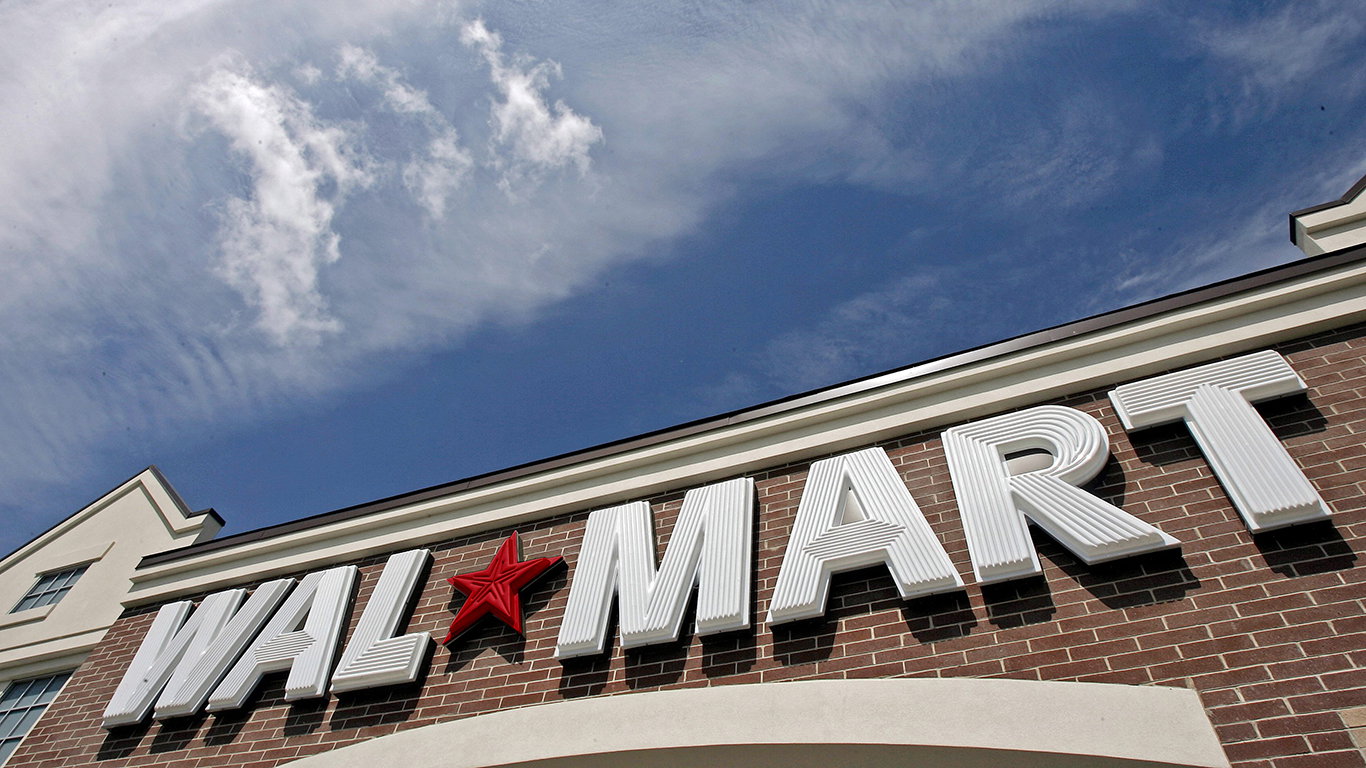 Röd stjärna över Walmart?