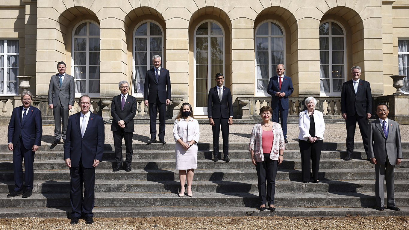 G7 överens om ny minimiskatt: “Historisk, otillräcklig och lovande”