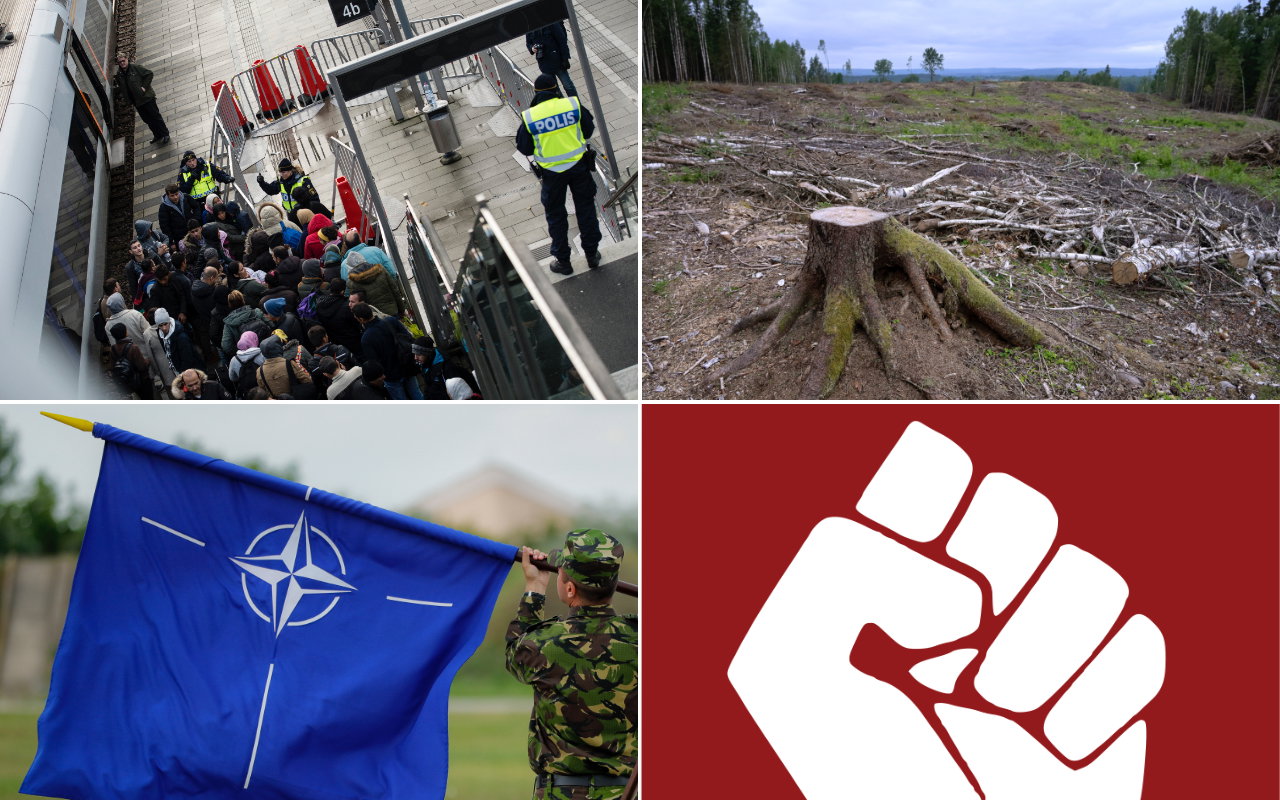 V går till val med spretigare budskap än tänkt