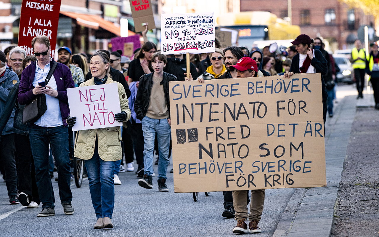 Så har vänsterns fredspolitik förändrats