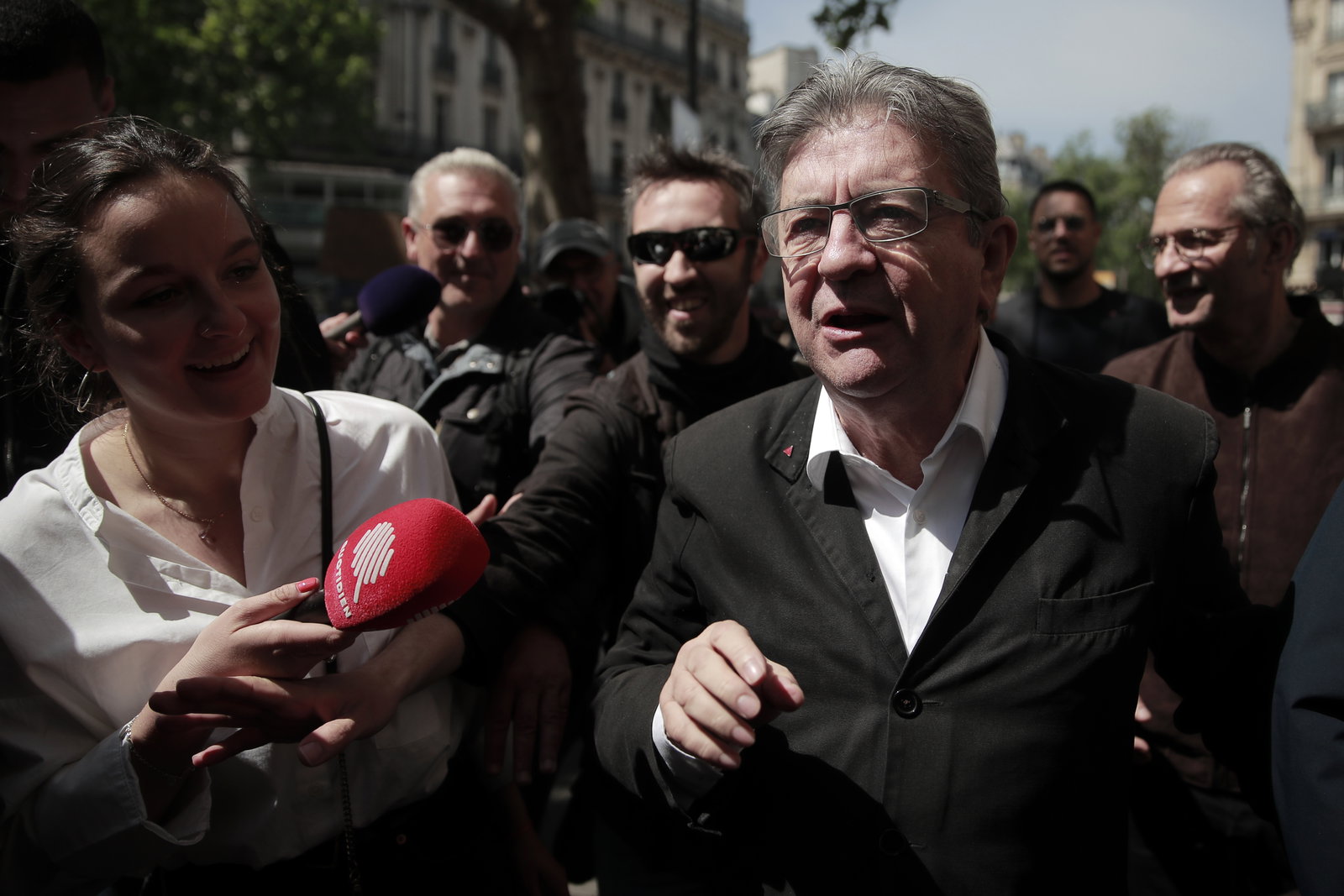 Grönröda inleder samarbete mot Macron