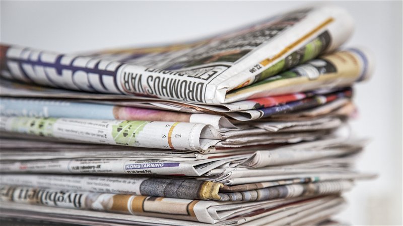 Förslaget till nytt mediestöd hotar att slå ut nationella samhällspolitiska tidningar. Foto: Helena Landstedt/TT.
