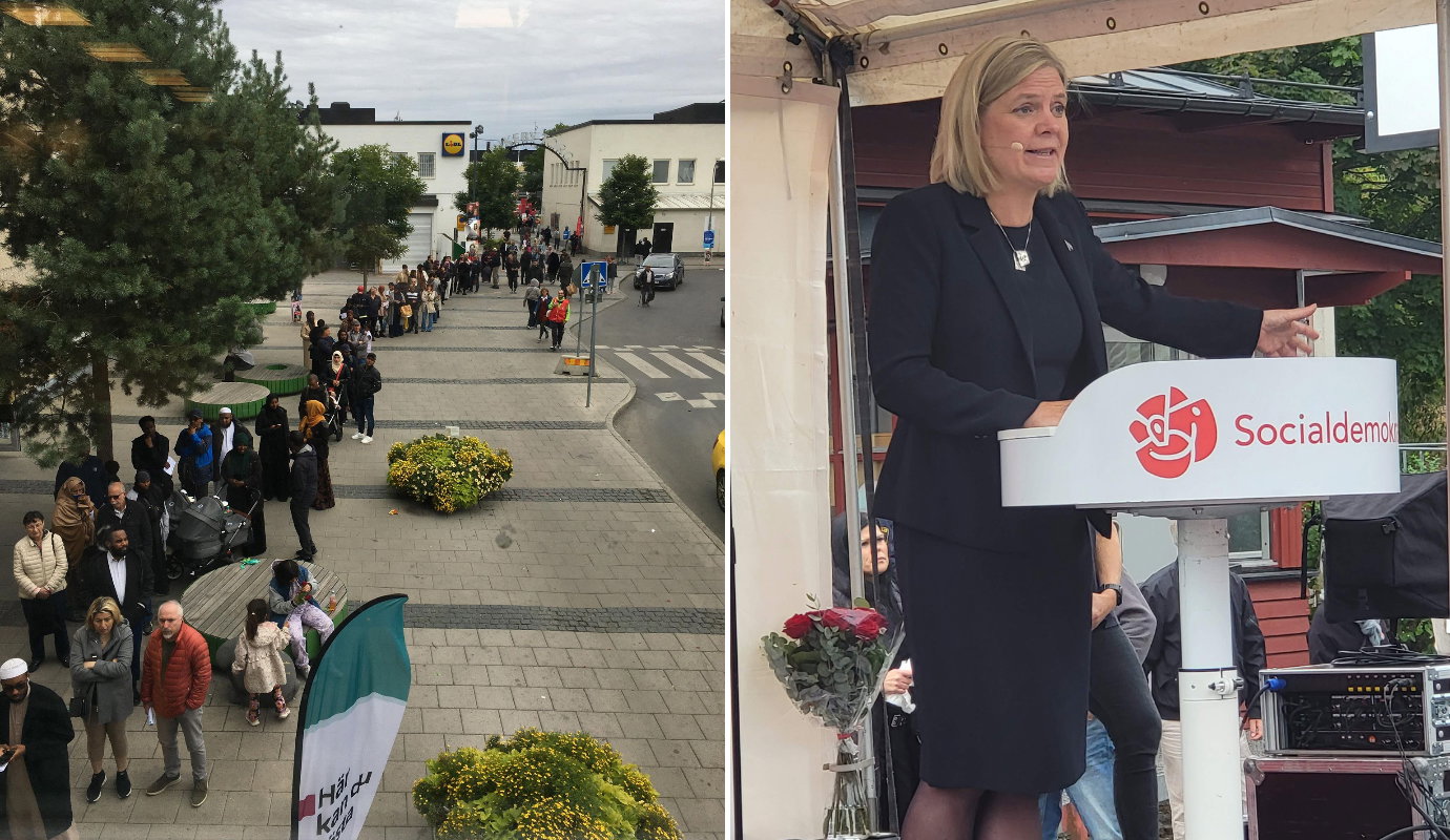 Valspurt i förorterna: ”Varje röst räknas”
