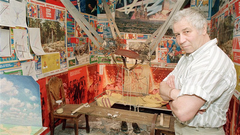 Ilja Kabakov 1932–2023. Postsovjets viktigaste konstnär har gått ur tiden. Foto: Marty Lederhandler/Ap.