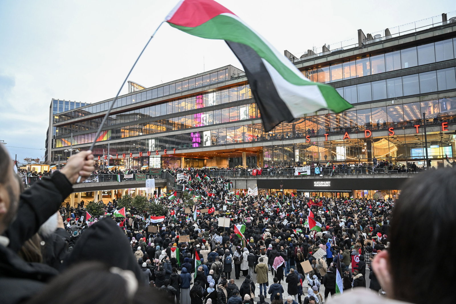 Palestinarörelsen i Stockholm går skilda vägar