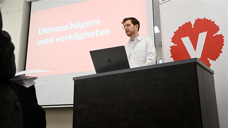 Jens Börjesson, sammankallande i programkommissionen. Foto: Anders Wiklund / TT.