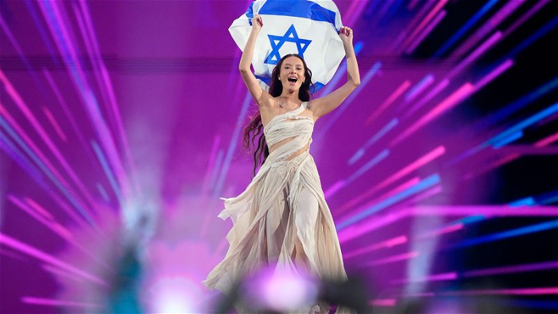 Eden Golan fick sjunga till slut. Men många palestinska artister förföljs. Foto: Martin Meissner/AP.