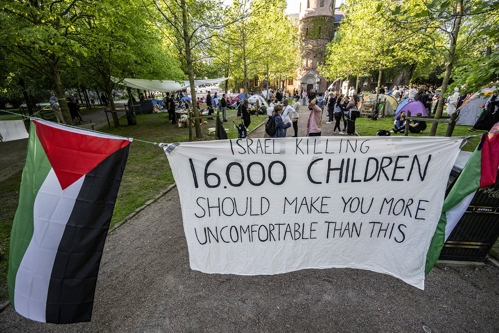 Om ingen blir störd är det inte en protest