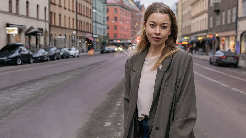 Karolina Ramqvist debuterade 1997 
med ”När svenska pojkar började dansa”. Foto: Elisabeth Toll.