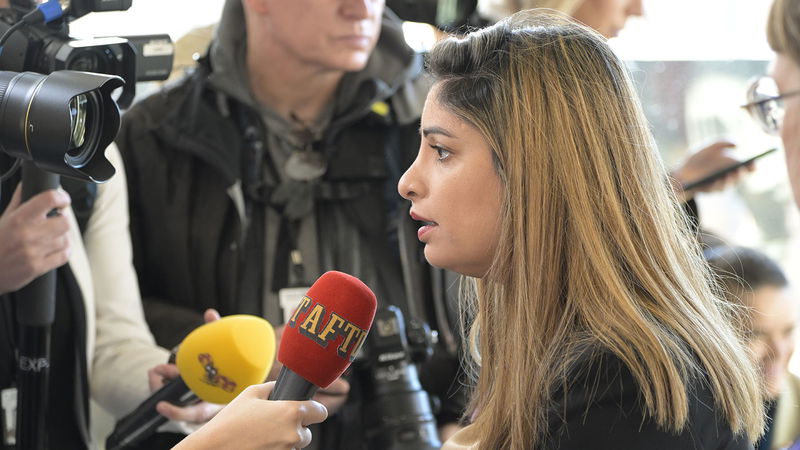 Fler borde få prata för Vänsterpartiets räkning i media, menar debattörerna. Foto: Fredrik Sandberg/TT.