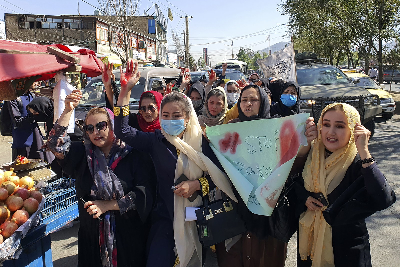 Vad flydde de afghanska barnen från?
