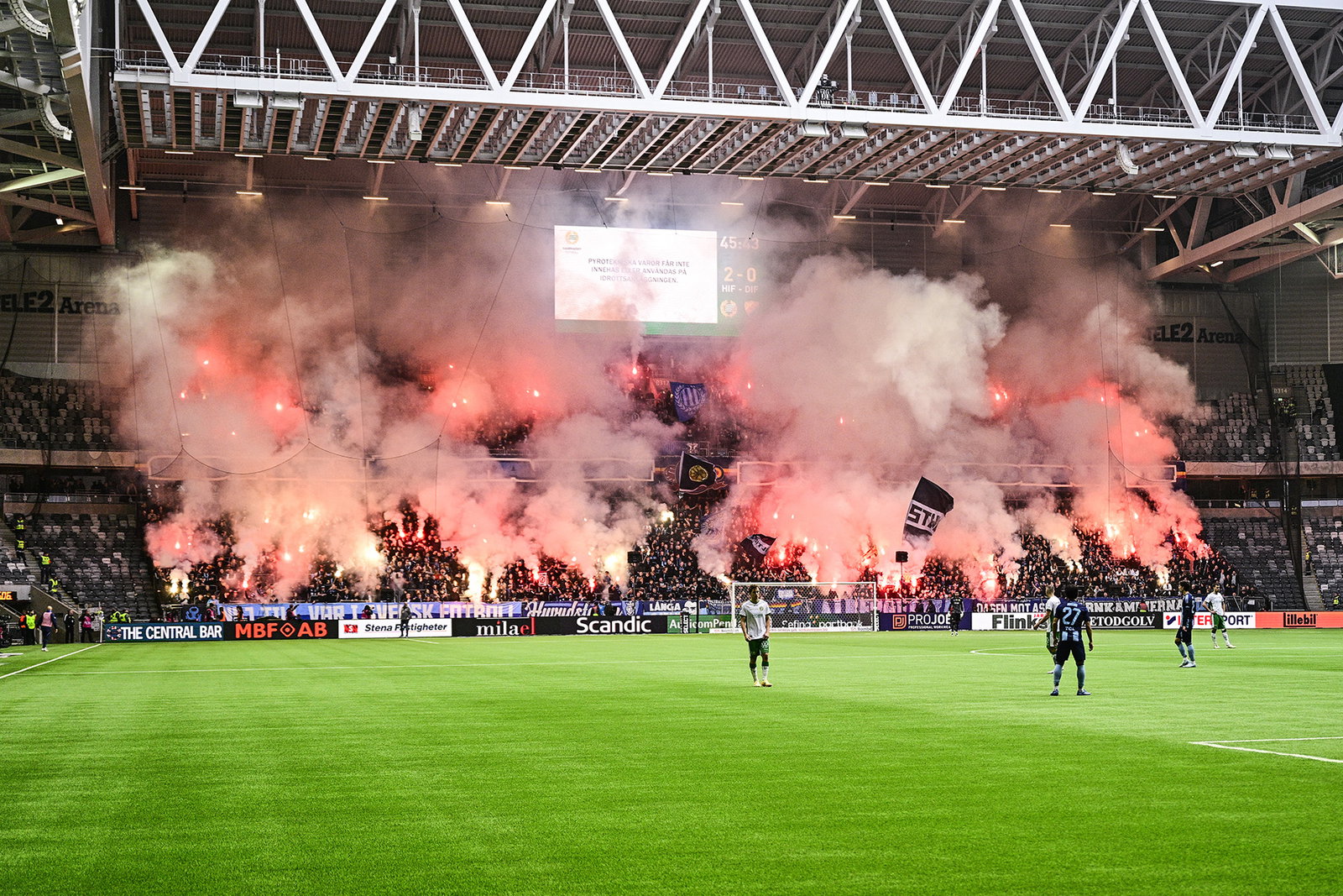 Svensk polis förklarar krig mot fotbollen