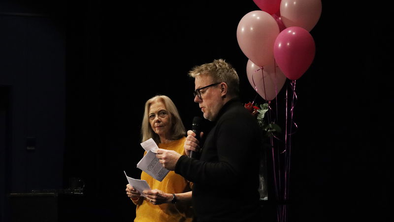 Kiruna vann över Uppsala. Från presskonferensen i Filmhuset under fredagen. Foto: Liz Fällman.