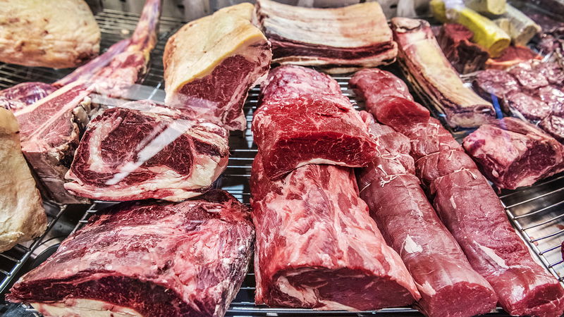 Livsmedelsverkets rekommendationer om maximalt 350 gram rött kött i veckan har fått högern att se rött. Foto: Tomas Oneborg/SvD/TT.