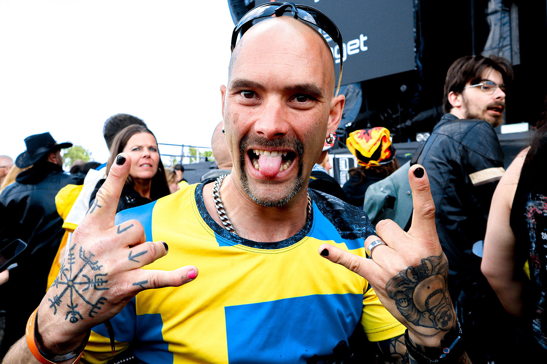 Martin, 39, tycker att Sverige behöver bli ett mer enat land. Foto: Magnus Bjerg Sturm.