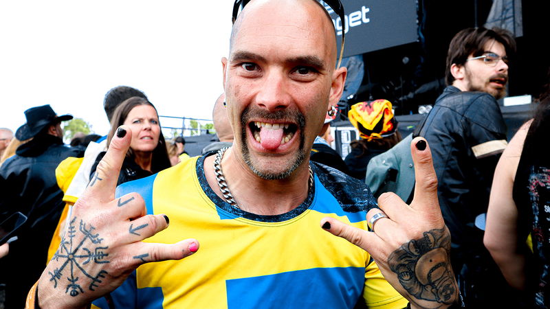 Martin, 39, tycker att Sverige behöver bli ett mer enat land. Foto: Magnus Bjerg Sturm.