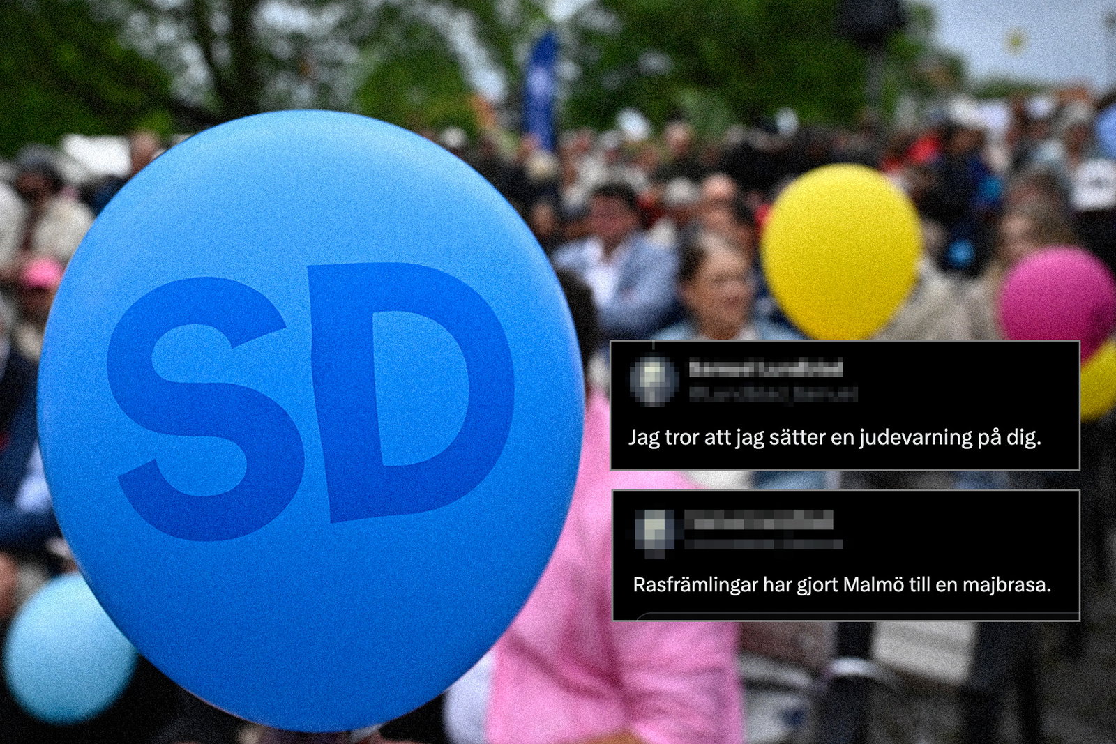 Efter antisemitiska inläggen: ungsvensk kvar som medlem i SD
