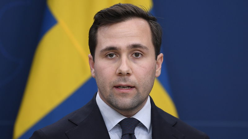 Benjamin Dousa har ansträngt sig för att slippa ta del av Sidas Unrwa-analys. Foto: Viktoria Bank/TT.