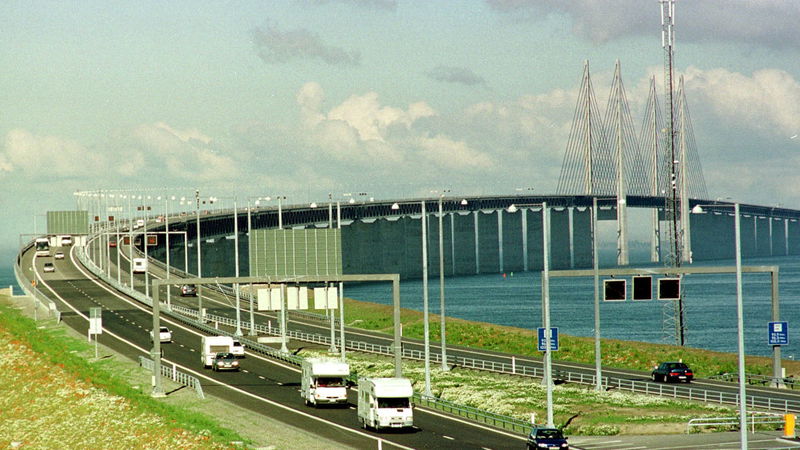 Öresundsbron är Europas femte längsta bro. Foto: Pierre Mens/Scanpix/TT.
