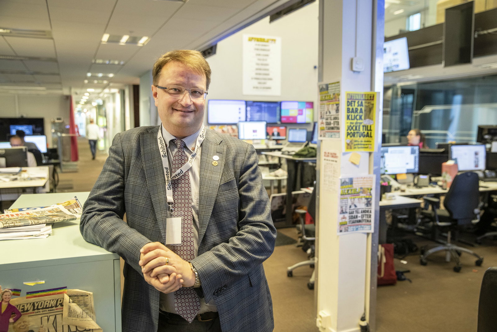 Tror Lars Beckman att Bonnier styr medierna?