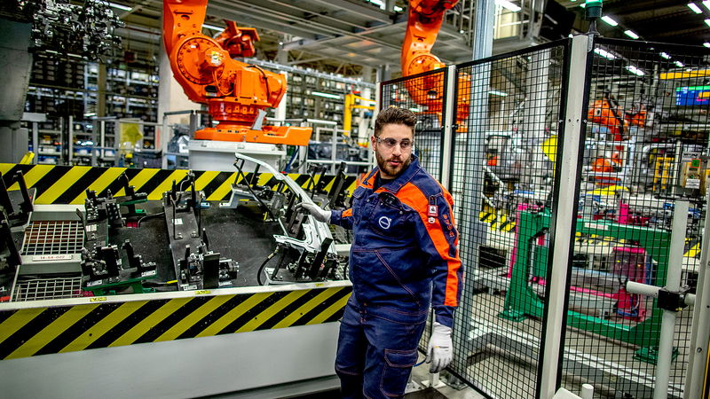 Det blir inga löneökningar på Volvo Cars-fabriken i Torslanda i år. Foto: Adam Ihse/TT.