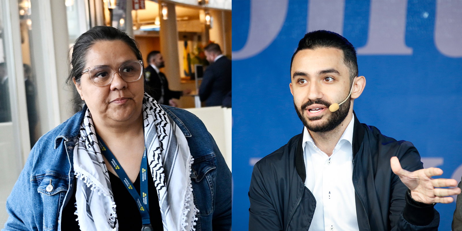 V utesluter Lorena Delgado Varas och Daniel Riazat