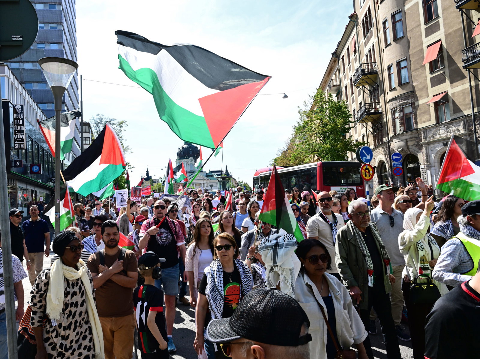 Fredrik Malm sprider lögner om Palestinarörelsen