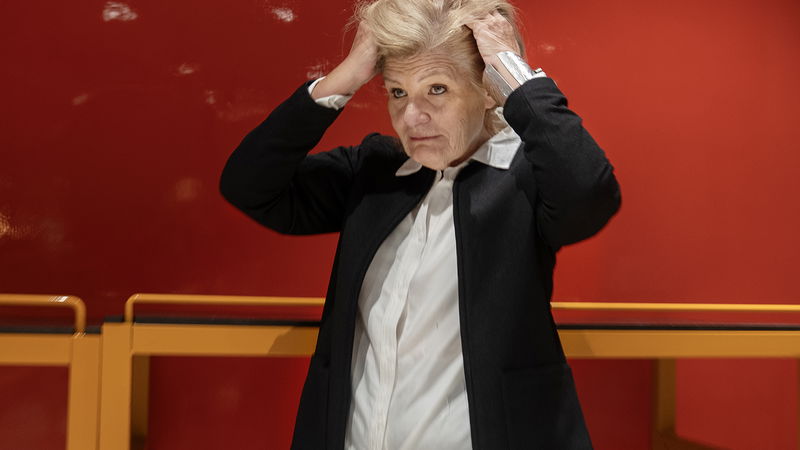 Flamman går på teater med rutinerade korrespondenten Cecilia Uddén över ett – och några till – glas vin. Foto: Lisa Mattisson.