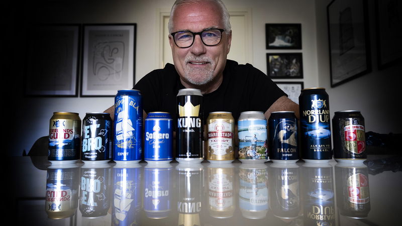 Den pensionerade mittbacken Glenn Hysén, här fotograferad under en ölprovning, har grundade råd att ge Alexander Isak. Vänstern borde ta lärdom. Foto: Anders Deros/Aftonbladet/TT.