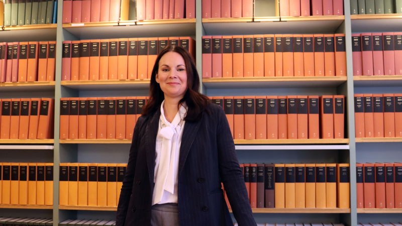 Isabell Mixter är ny skolpolitisk talesperson för Vänsterpartiet. Foto: Liz Fällman. 