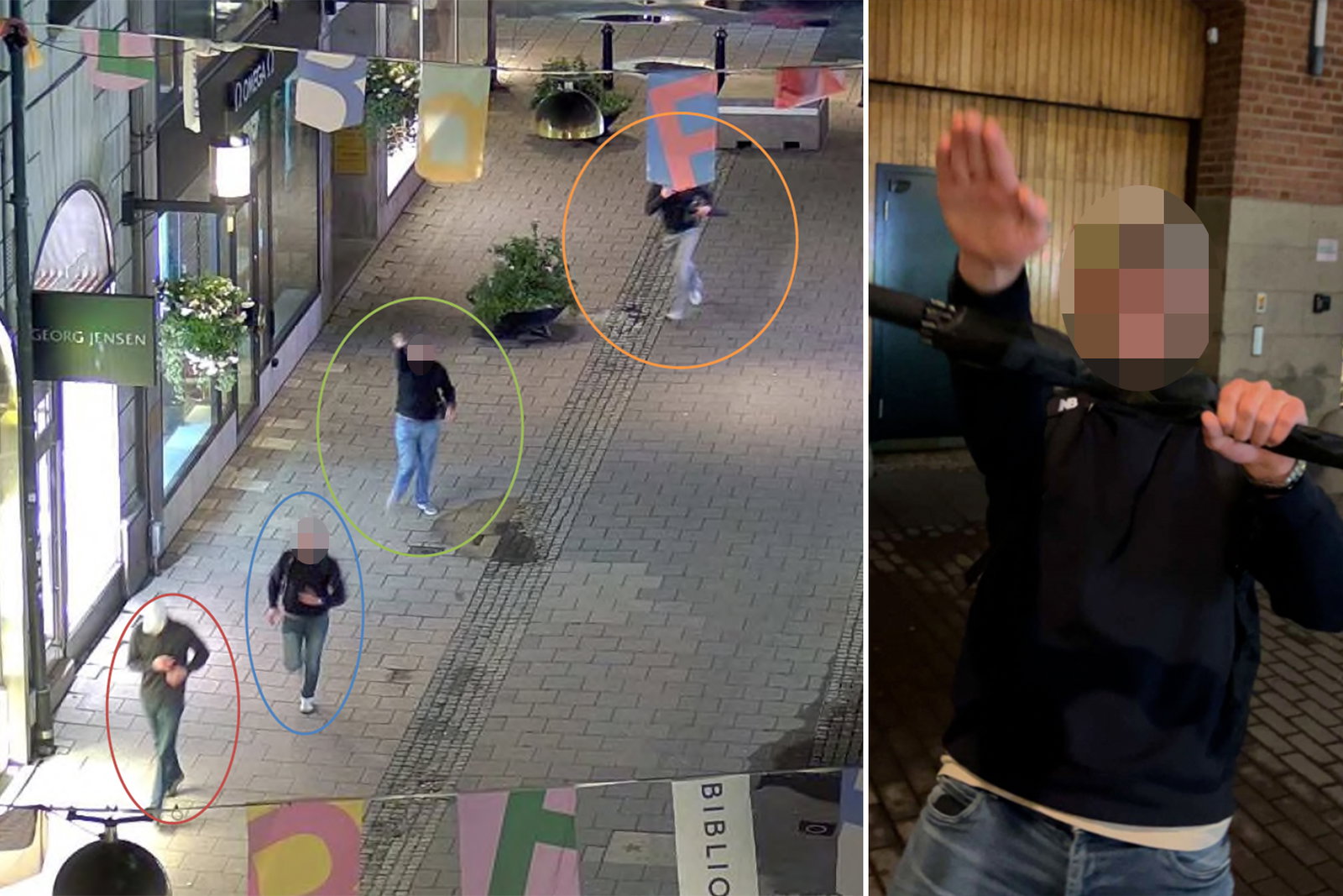 Åtalas för hatiska våldsdåd – hade ”Mein kampf” i bokhyllan