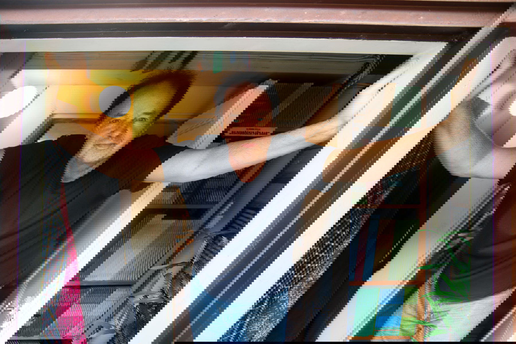 Björn Eklund byggde upp sitt förlag Karneval med pengar han fick från sin tidigare arbetsgivare Ordfront. Foto: Leonidas Aretakis.