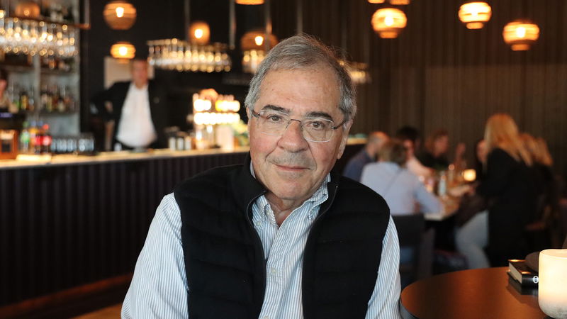 På Bokmässan i Göteborg lanserar Göran Rosenberg sin nya bok ”I lögnernas tid”. Foto: Leonidas Aretakis.