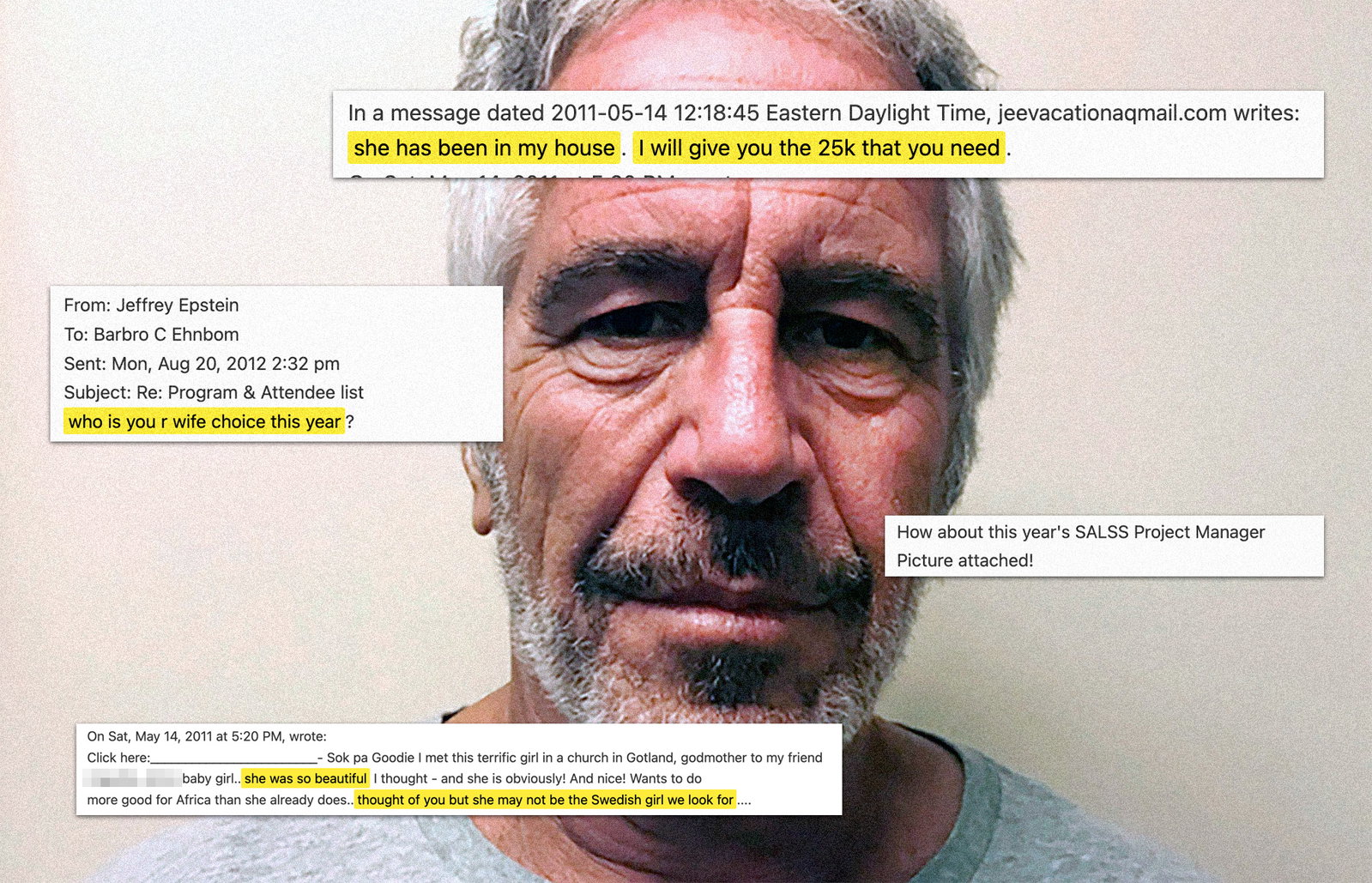 Epstein innan Handels-donationen: ”Hon har varit i mitt hus”