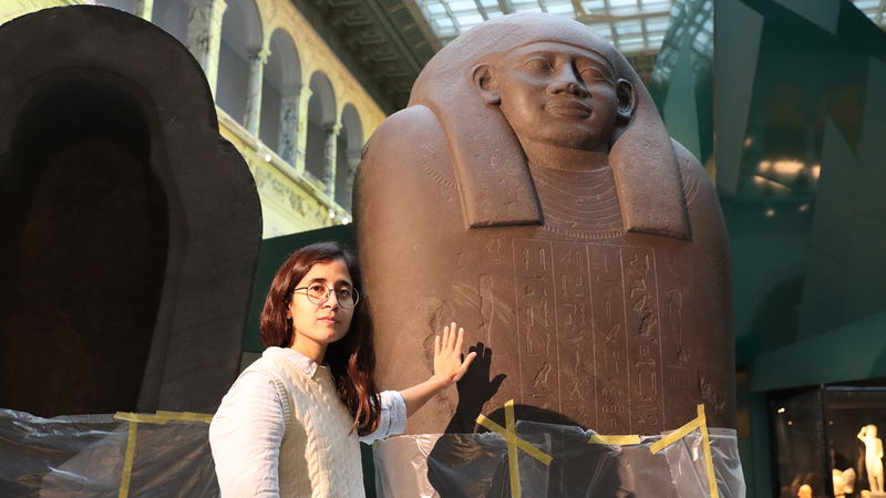 Tömd på sitt innehåll, men fylld av betydelser. Sara Sallam har spårat upp hela familjen. Foto: Paulina Sokolow.