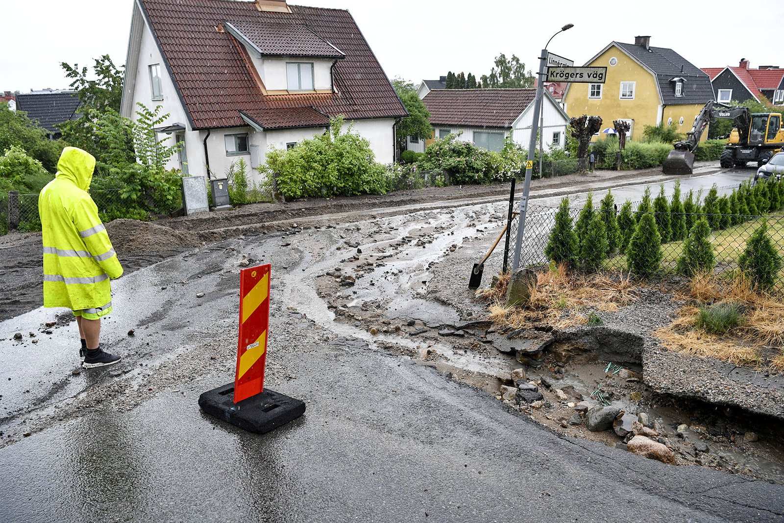 Väggroparna vittnar om Sveriges förfall