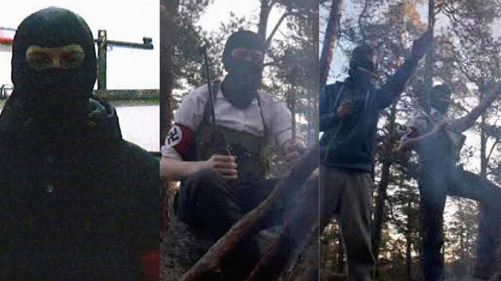 Polisens beslag hos terrorsvensken: hakkors, sprängmedel och Putinmask