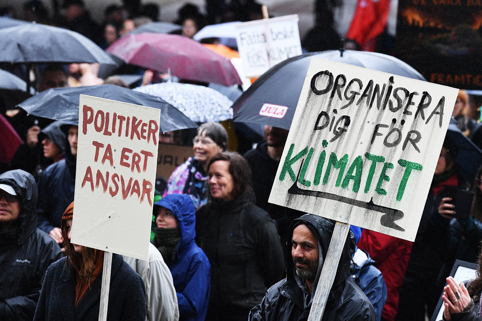 Facken vill se klimatpolitik för folket