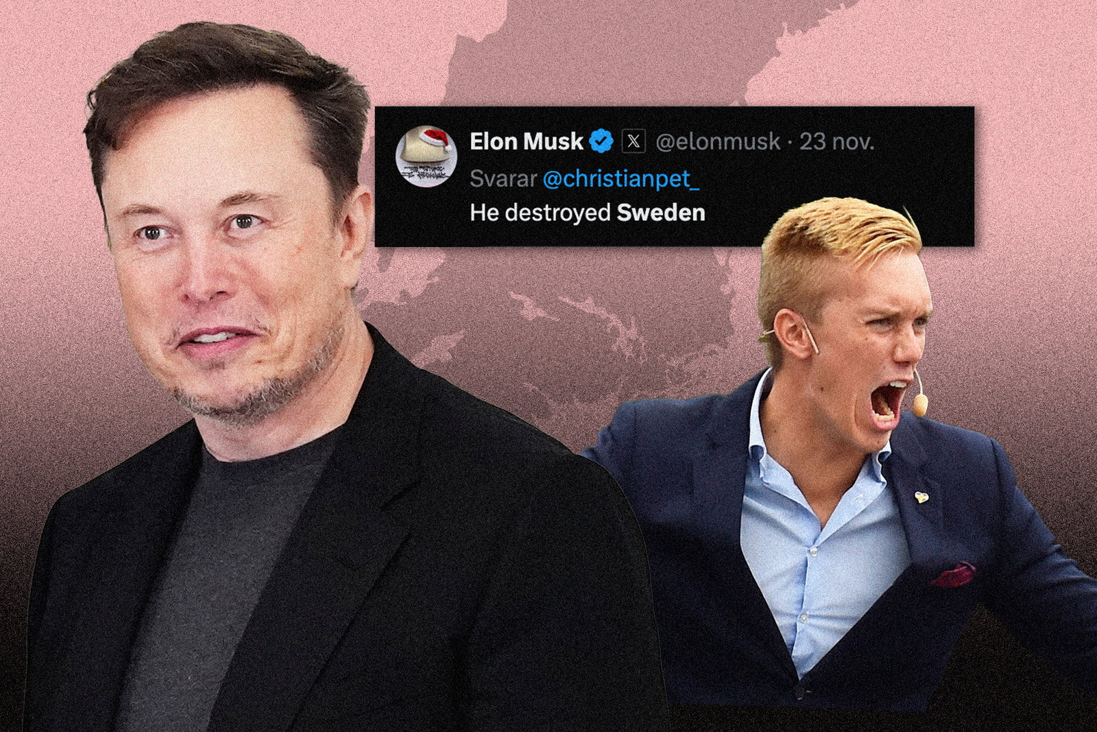 Musk närmar sig svenska högerextremister: ”Politisk agenda”