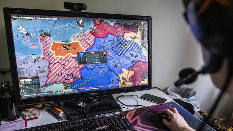 Spelbolaget Paradox Interactive ligger bakom den framgångsrika strategiserien ”Europa universalis”. Foto: Magnus Hjalmarson Neideman/SvD/TT.