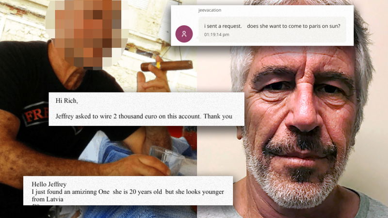 Bilder: Amerikanska justitiedepartementet.