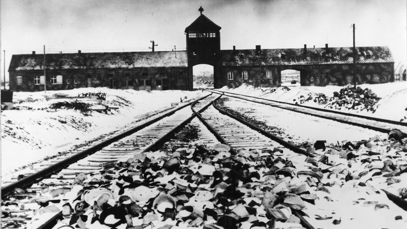 Nazisttysklands förintelseläger Auschwitz-Birkenau i januari 1941. Foto: AP.