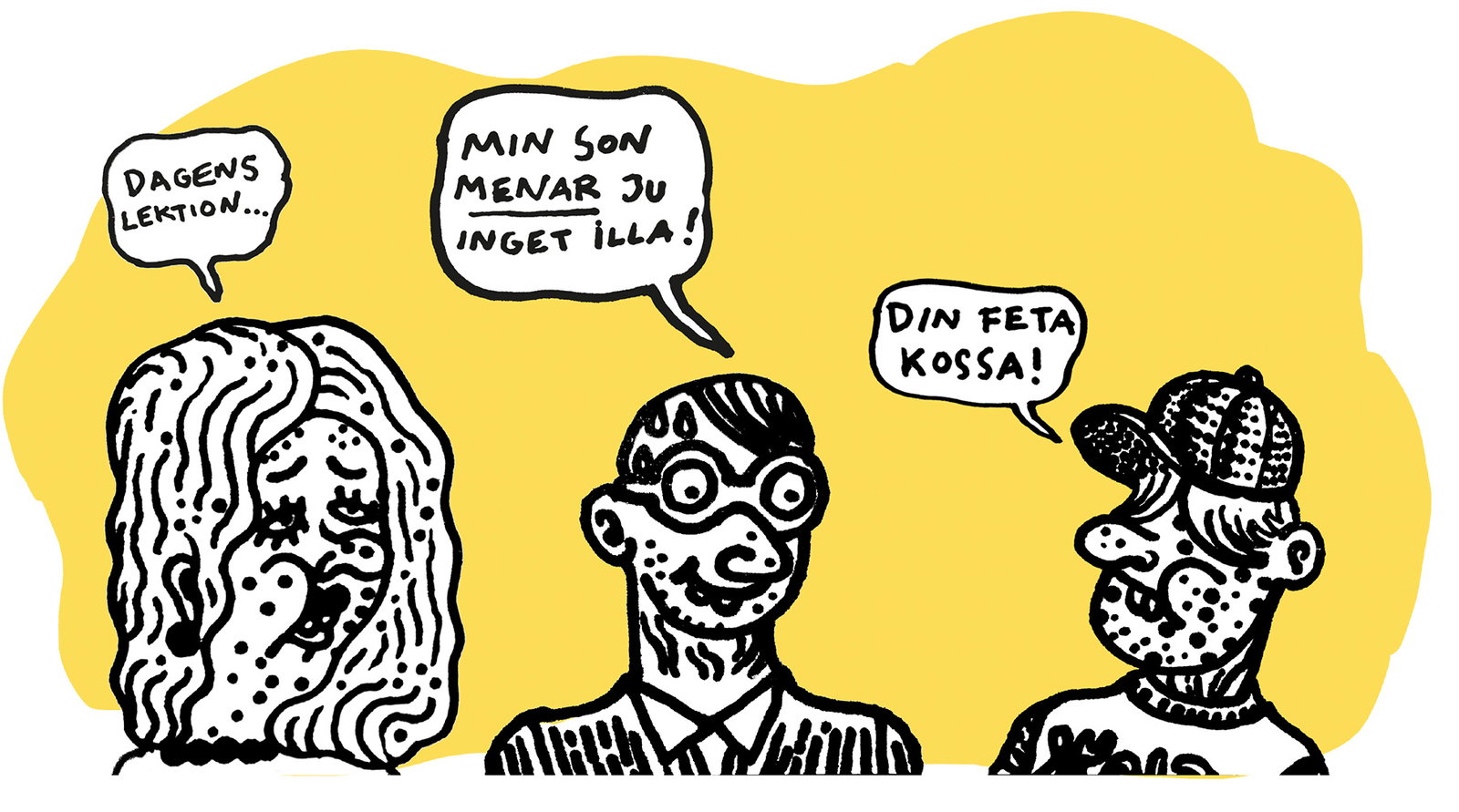 Könsord, fylla och skadestånd – här är förolämpningslagens första halvår