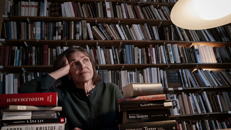 Ingrid Elam har tidigare skrivit romanens historia. Nu är det dags för biografins. Foto: Veronika Ljung-Nielsen/DN/TT.