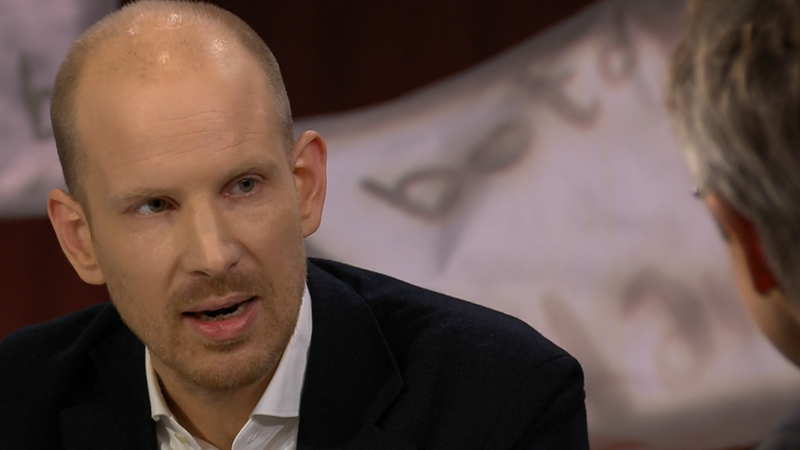 Rutger Bregman tycker att det bästa för världen man kan göra är karriär inom godhet. Foto: SVT.