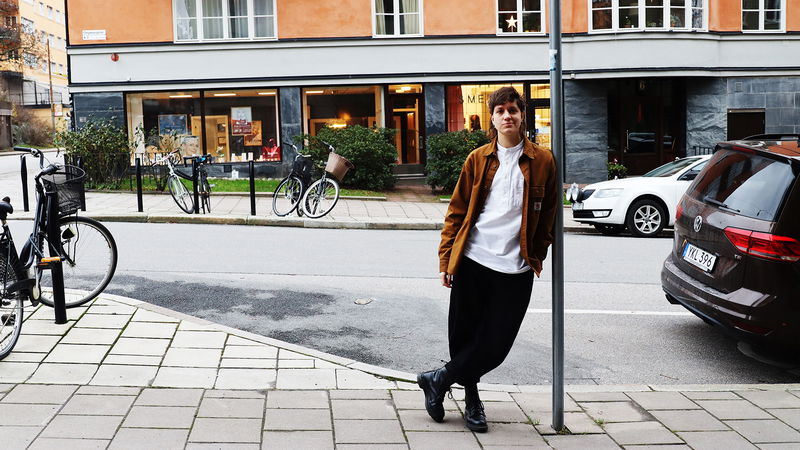 Silas Aliki är till yrket advokat men hade länge velat skriva. Foto: Paulina Sokolow.