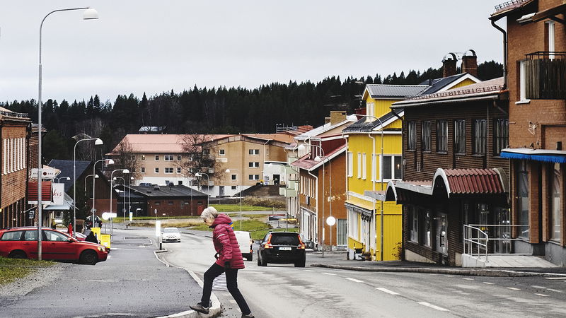 Dorotea är Sveriges minsta kommun sett till antalet invånare. Foto:  Stefan K Persson.