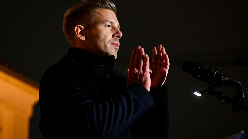 Péter Magyar är tidigare medlem i Ungerns regeringsparti Fidesz, men är i dag Orbáns främsta utmanare om makten.